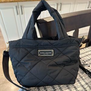 NWT Marc Jacobs puff black bucket bag crossbody